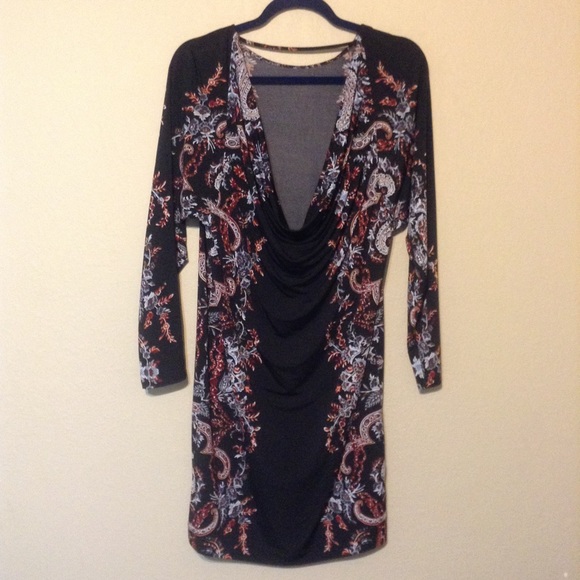 Draped Back Tunic Dress - Picture 6 of 8